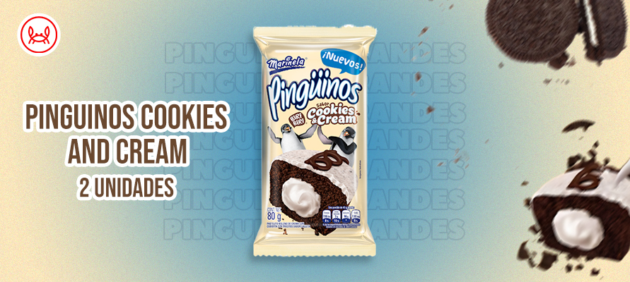 PINGUINITOS CHOCOLATE CON VAINILLA